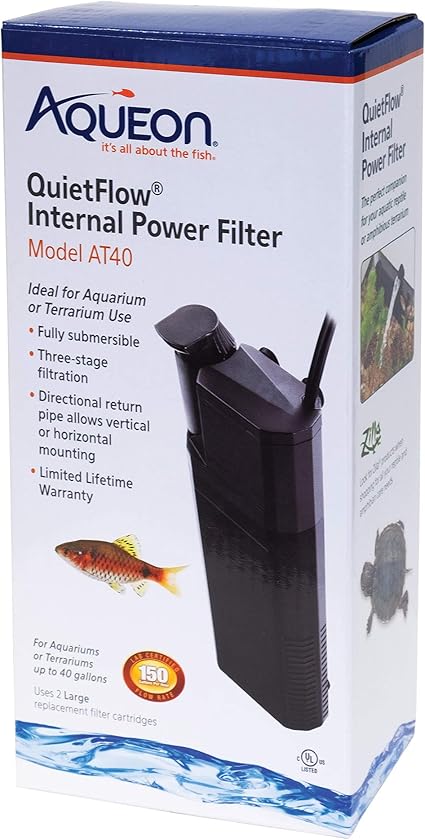 aqueon quietflow internal power filter