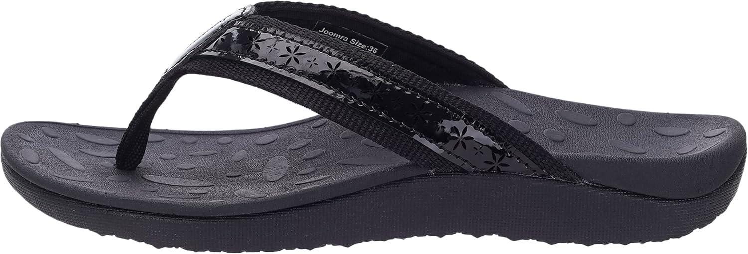 Joomra Women's Flip Flops Arch Support Orthotic Toe Post Thong Sandals - Image 3