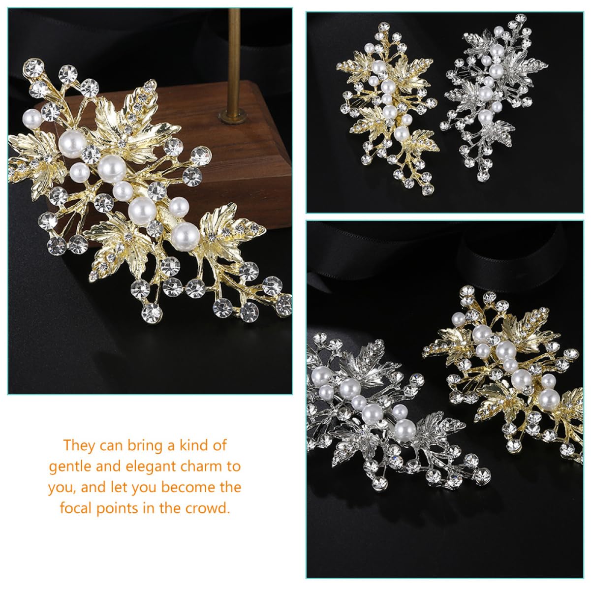 Beavorty 10stücke Perlen Haarnadeln Braut Haarclip Design Mit Glitzer Für Hochzeitsfeiern Partys Feste Und Besondere Anlässe Stabil Und Haarschonend