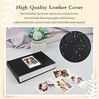 Vista 6 de Veicevol Álbum de fotos con espacio de escritura para cámara instantánea Fujifilm Instax Mini 12 11 9 40 90 8 7 Evo Liplay - Álbum de fotos de 64