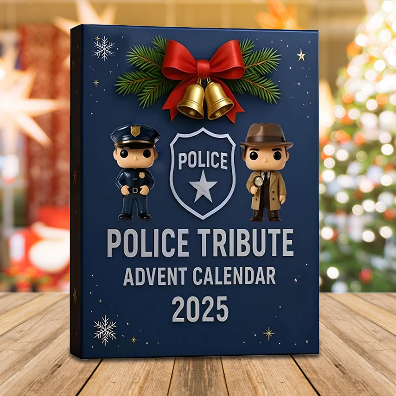 Calendrier De L’Avent 2025 Sur Le Thème De La Police – 24 Décorations De Collection, Cadeau Unique Pour Fans Et Officiers