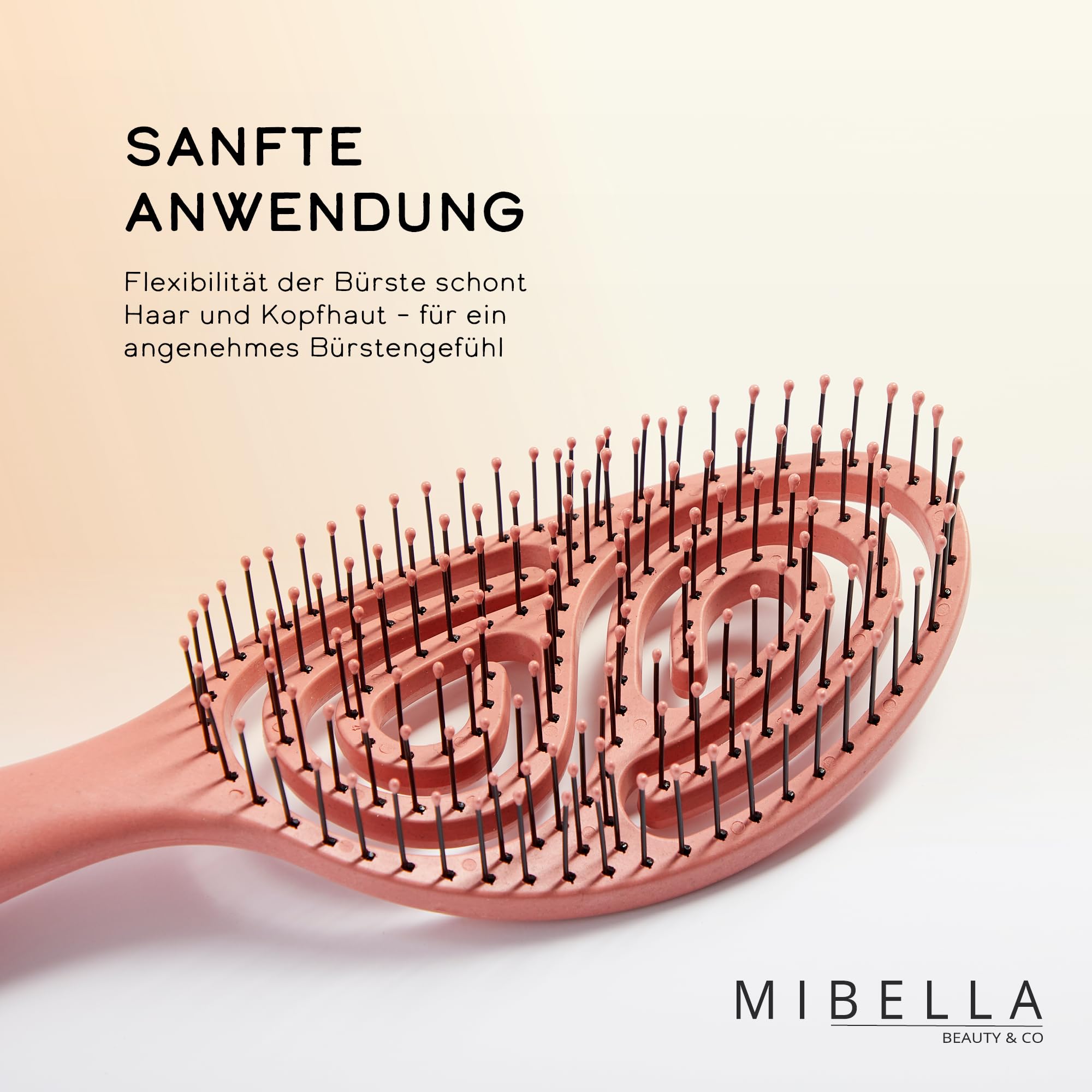 MIBELLA BEAUTY & CO Hair Brush without Pulling for Men and Women - Image 4