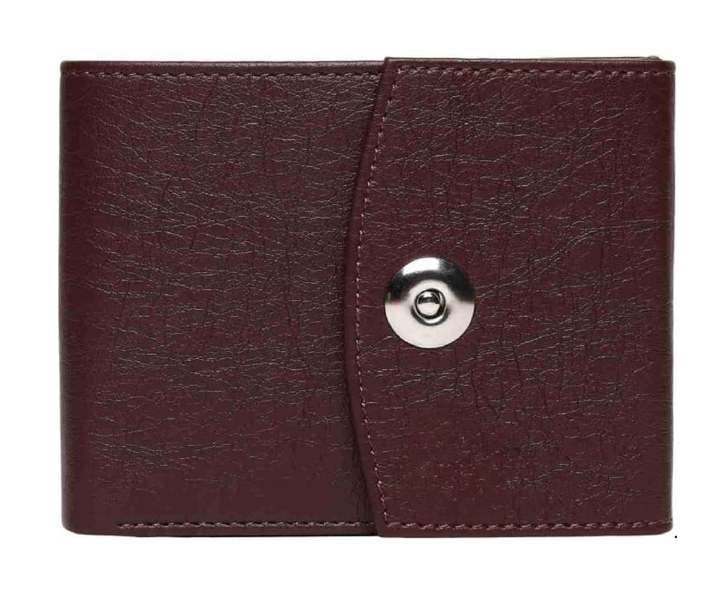 wildmart Leather Wallet Men | Leather Wallet for Men |6 Card Slots| 2 Hidden Compartment | Purses || Money Wallet |Magnetic Loop to Lock The Wallet. (Classic, Burgundy)-picture-32