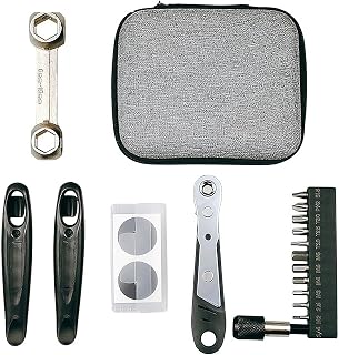 Portable Bike Repair Kit Multi Tool for Mountain Road Cycle Maintenance Tire Patch Chain Tool Spoke Wrench (BT079S)