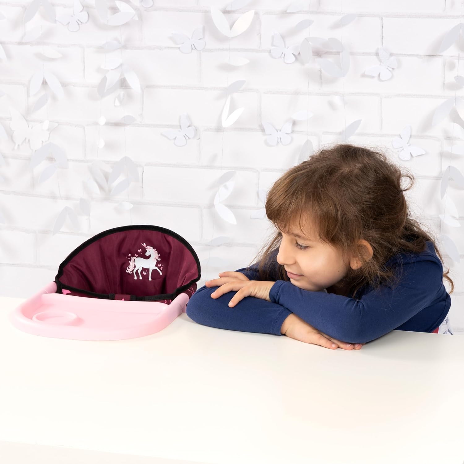 Bayer Design 65923AA Doll Table Seat Doll Seat with Integrated Tray for Dolls up to 46 cm