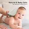 Pack of 6 Soft Baby Cloths Bamboo Viscose Reusable Towels for Kids 10 x