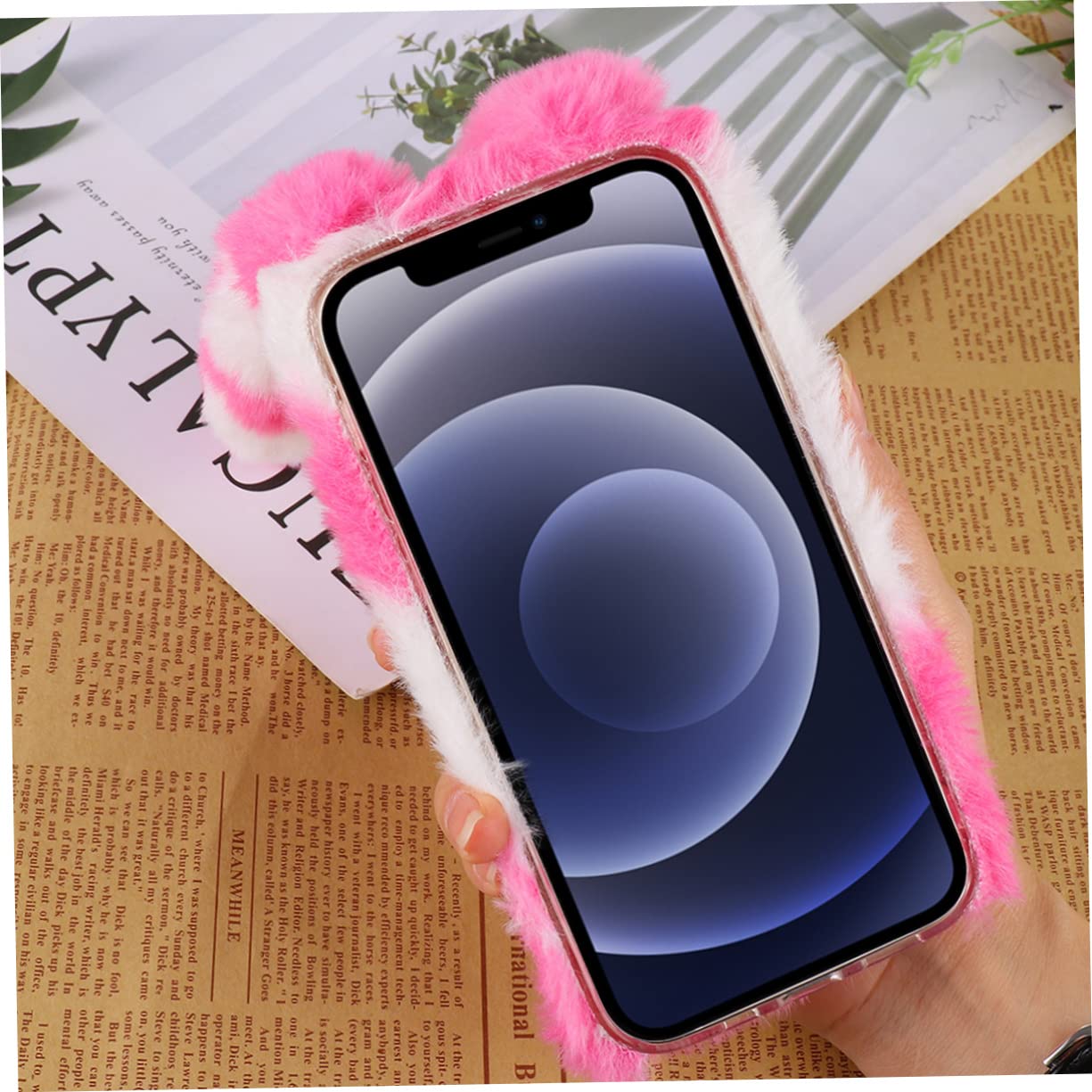 Angoily 3piezas Funda De Teléfono TPU con Diseño De Peluche Compatible e Protección y para y Ocasiones Especiales