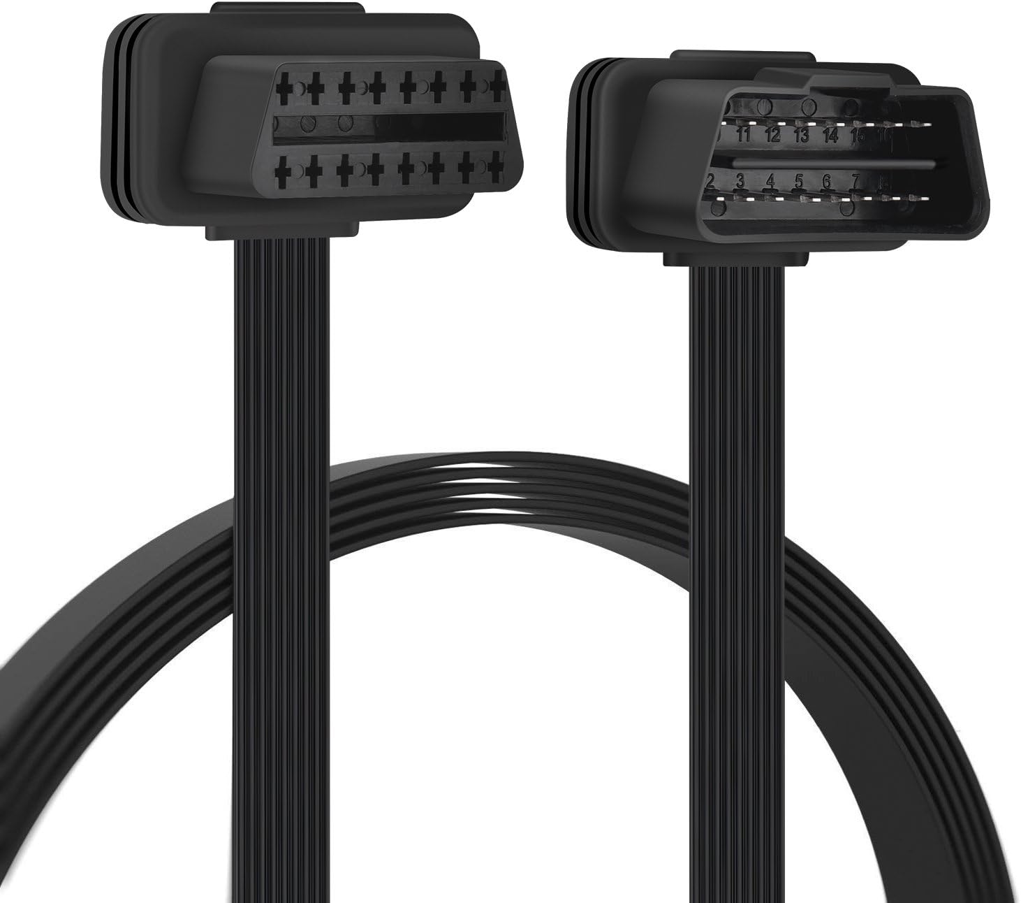 Himanjie® OBD-II 16-Pin Connector Extension Cable, Male to Female