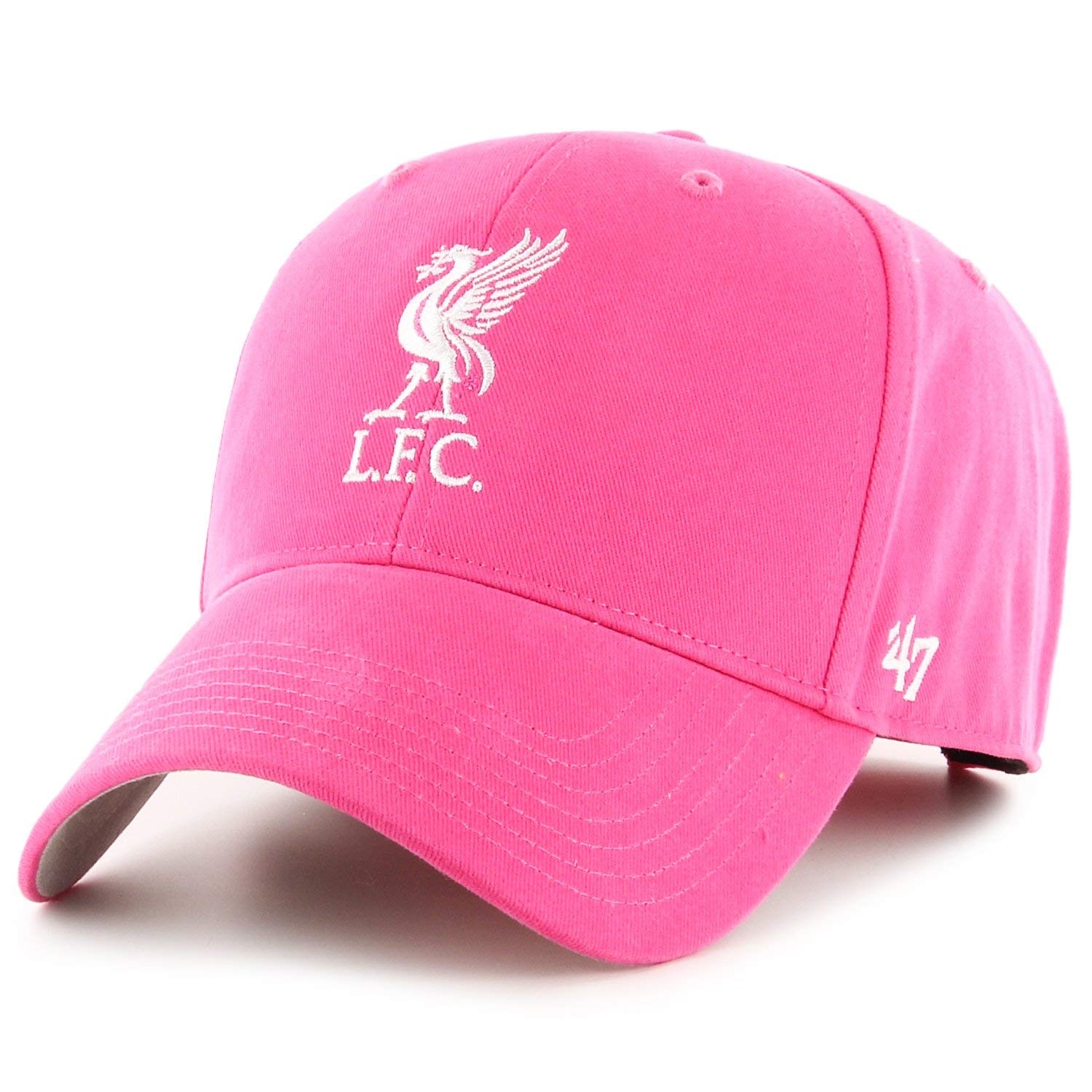 Unisex Pink 47 Brand Relaxed Fit Cap - Mvp Fc Liverpool