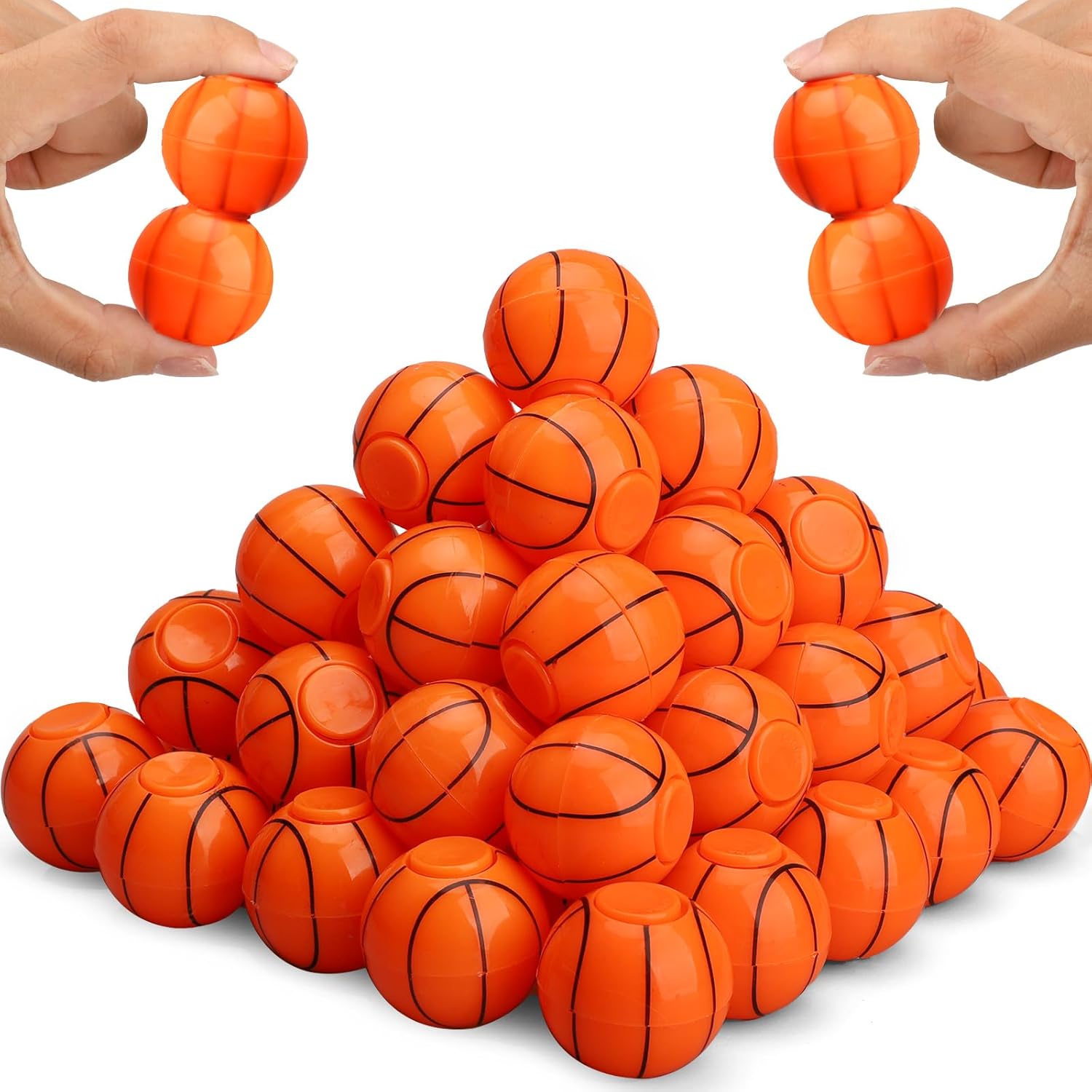 36 PCS Mini Basketball Party Favors for Kids, Little Balls