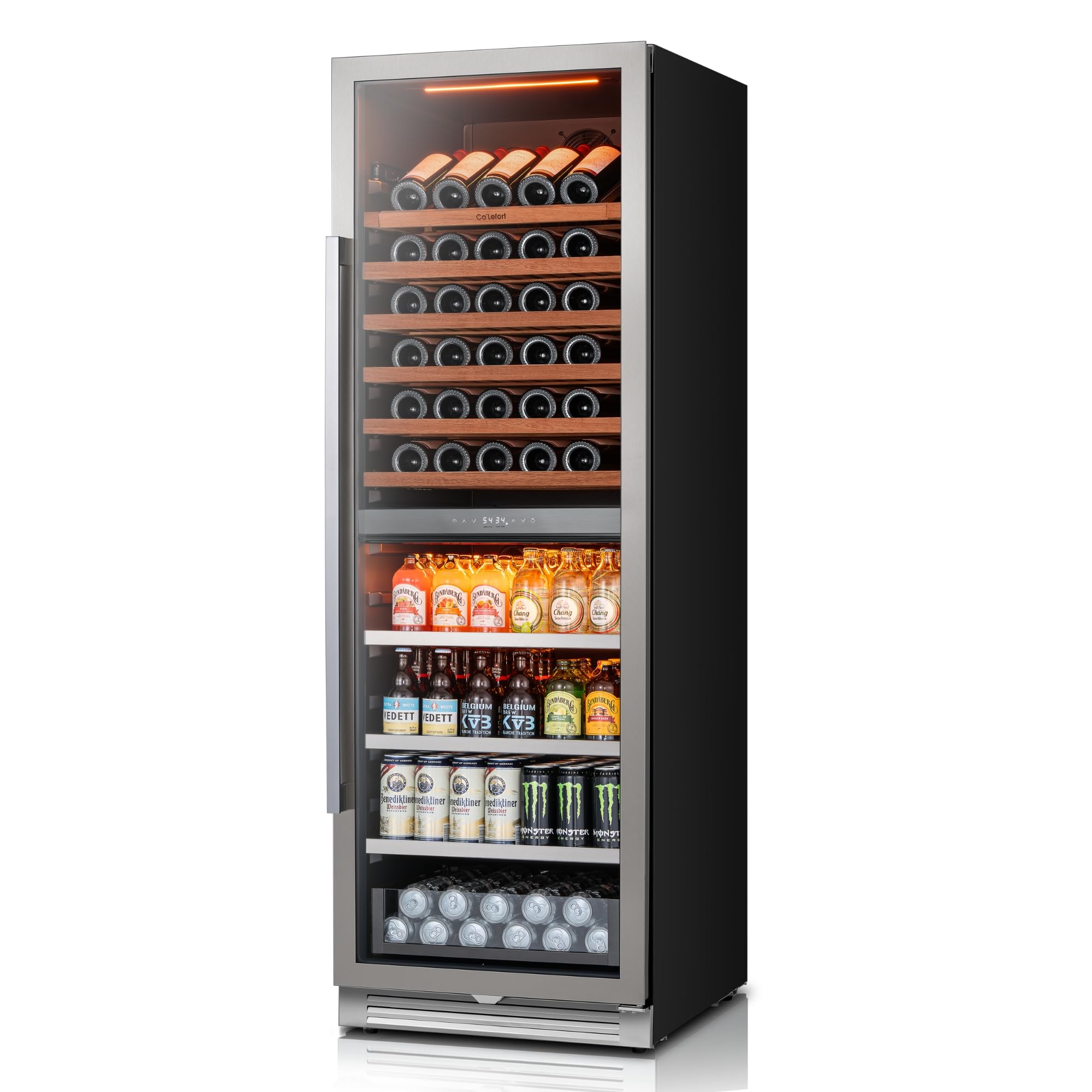 Ca'Lefort CLF-WBD428 15.1 cu ft Wine Cooler Stainless Steel
