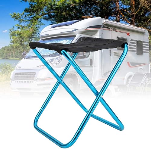 Miniatura 5 de Taburete plegable, fácil de transportar silla plegable portátil plegable para barbacoa