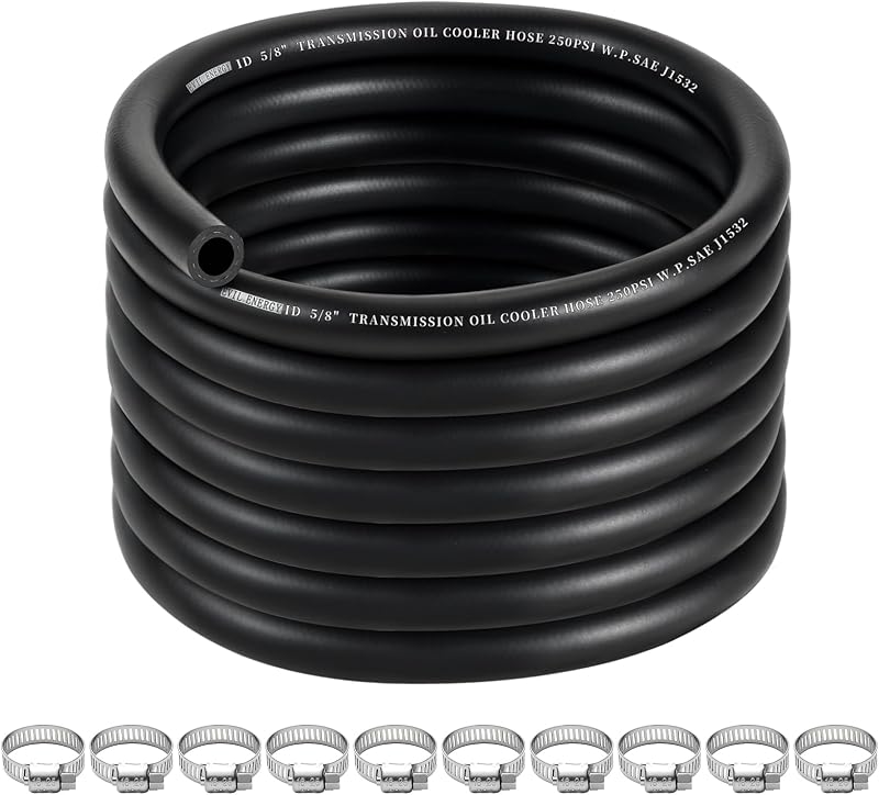 Mangueira para resfriador de transmissão EVIL ENERGY 5/8" SAE J1532 – Rolo com 6,10 m