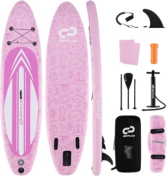 Goplus Inflatable Stand Up Paddle Board w/SUP Paddleboard Accessories