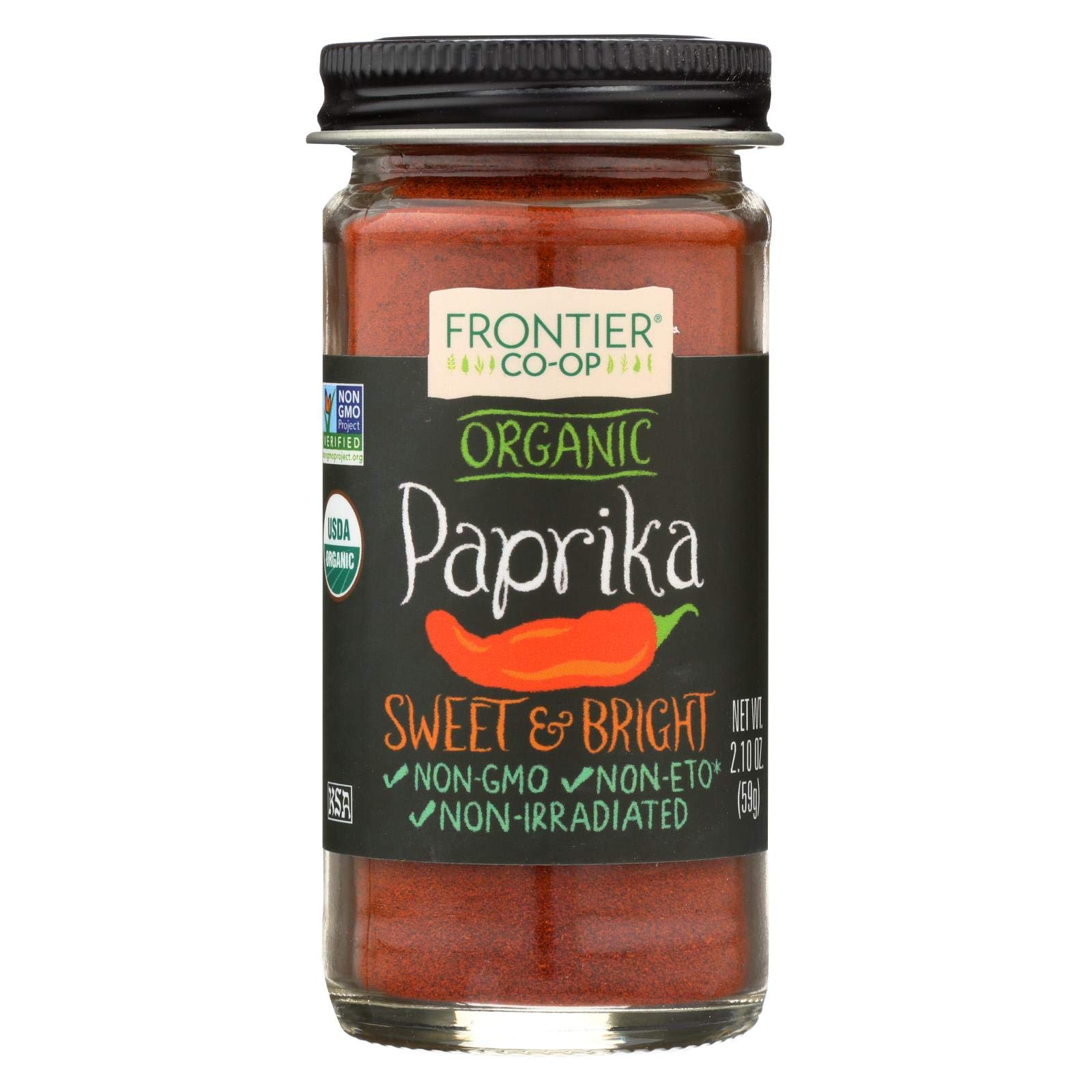 Frontier Herb Organic Ground Paprika, 2.1 oz