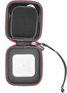 RLSOCO Case for Square Reader 2nd Generation, Square Card Reader Hard Carrying Case, with Wrist Strap - Black (Cover Only)