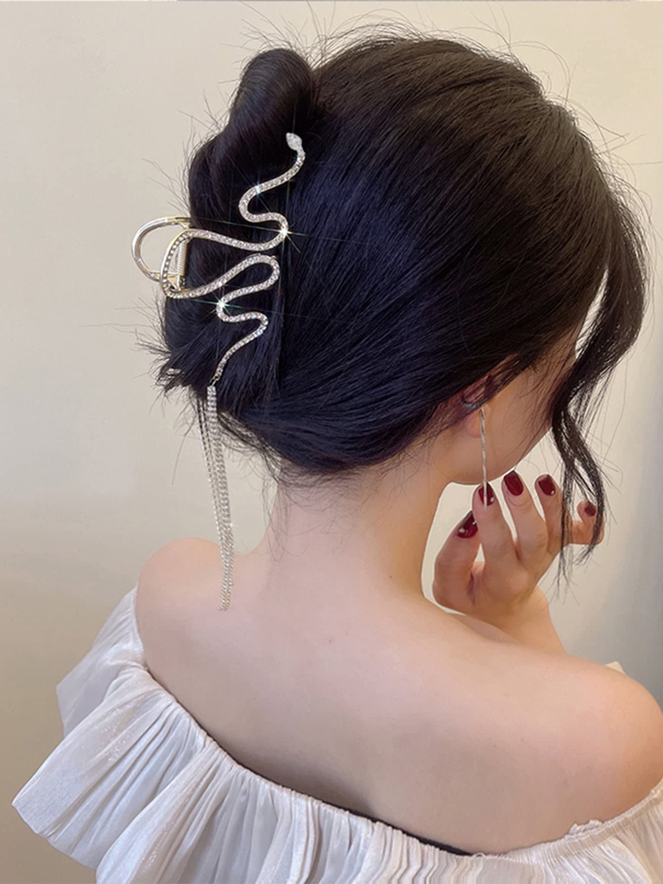 ラインストーン付きヘアクロークリップ 71iHhVbhXBL.jpg