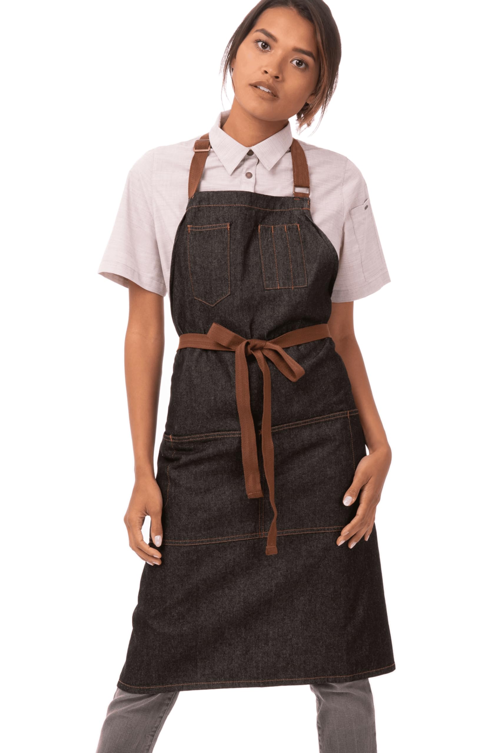 Unisex Memphis Bib Apron