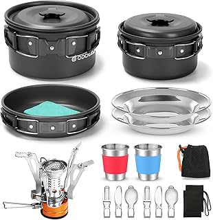 12 Bachelor Party Ideas That Are Fun Without Going Overboard 2 Odoland 16pcs Camping Cookware Mess Kit with Folding Camping Stove, Non-...