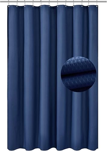 Miniatura 42 de Barossa - Cortina de ducha o forro de tela, Poliéster & Mezcla de poliéster, Blanco puro Blanco puro,Azul Aqua,Marrón,Crema,Gris Oscuro,Azul