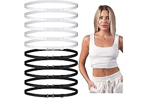 10Pcs Women’s and Girls’ Crop Top Belt for Seamless Sweater Tucking