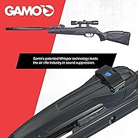 Vista 4 de Gamo 6110068754 Swarm Whisper Rifle de Aire Calibre .177, Negro