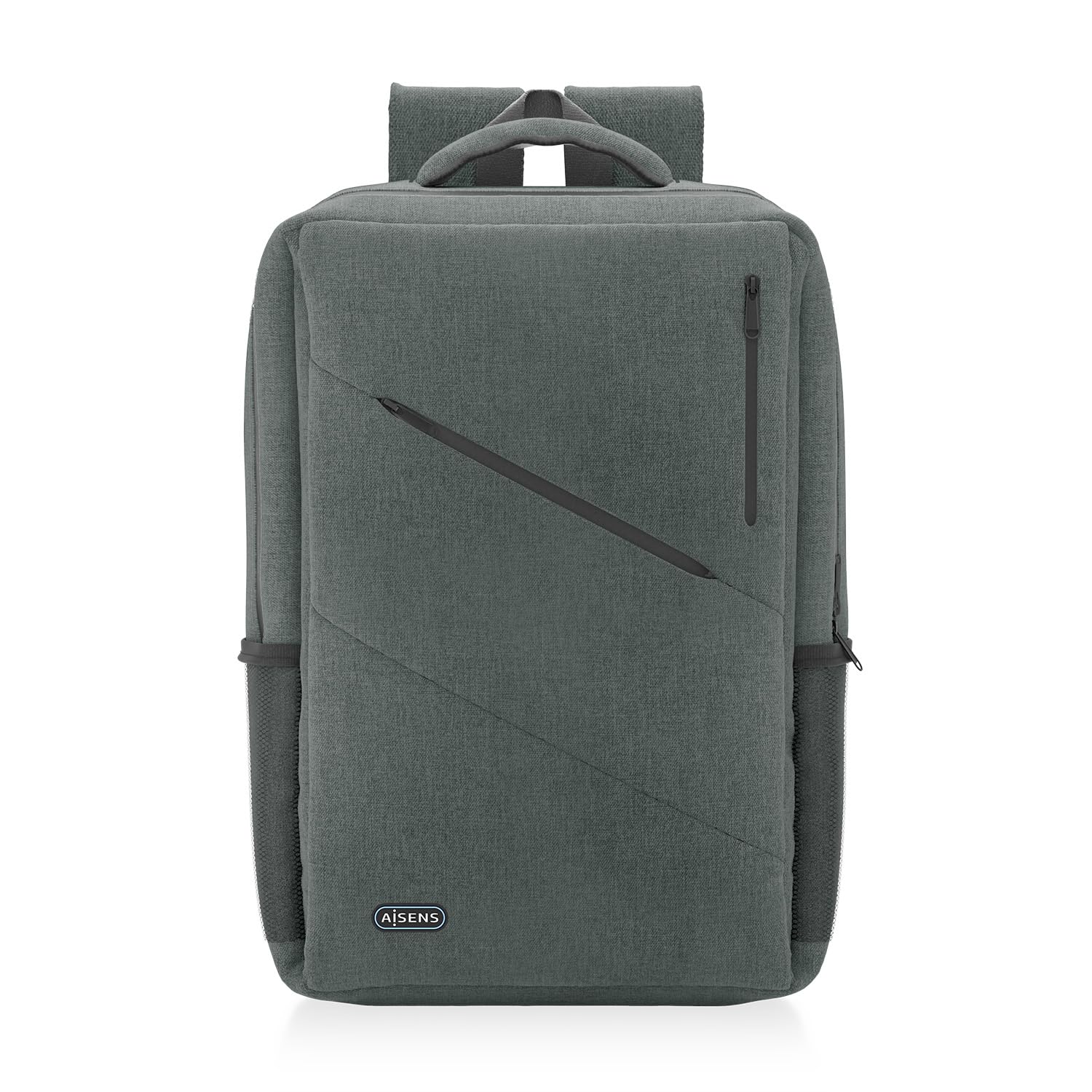 Mochila Aisens Urbana y de Oficina ASBG-BP085-GR para Portátiles hasta 15.6"/ Gris