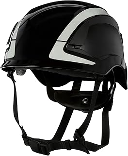 3M SecureFit Safety Helmet, X5012X-ANSI, Black