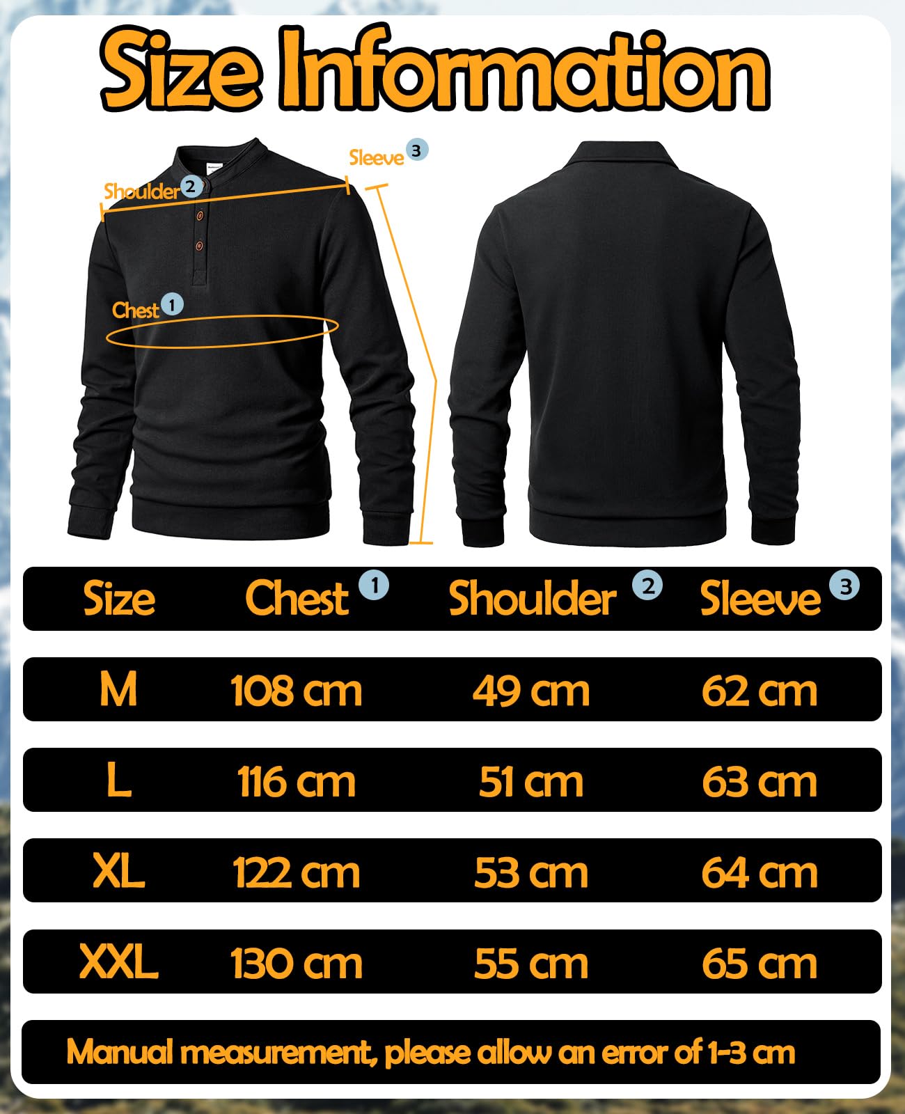 Homme Sweatshirt en Micro Fleece Polaire à Manches Longues Chaud Maillot de survêtement et Fermeture éclair French Terry Sweat Coton Pull-Over Automne Hiver