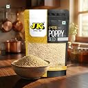 JK Premium Poppy Seeds (Posto/Khus Khus) 250g | Pure & Natural Indian Posto Dana | Additive-Free | Fresh for Curries & Indian Cooking (Pack Of 8) gallery image