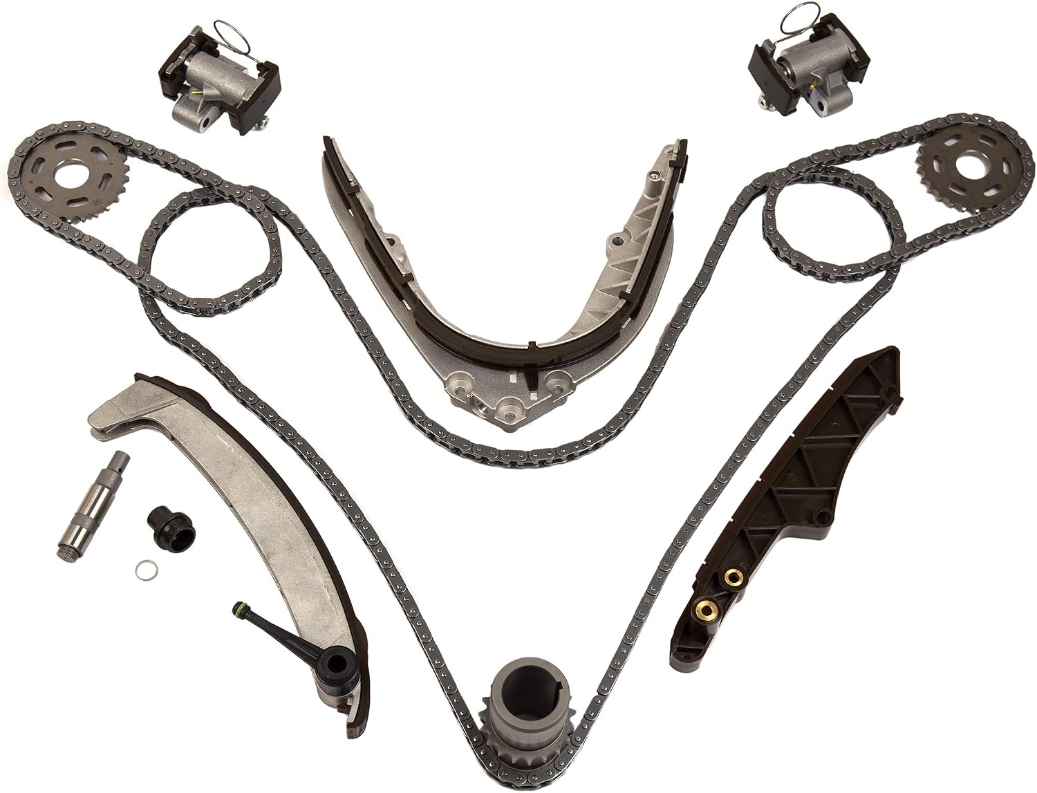MA-9761241772 Timing Chain Kit Compatible With/For 99-03 BMW 540I 740I X5 Z8 / Range Rover 4.4L V8 DOHC