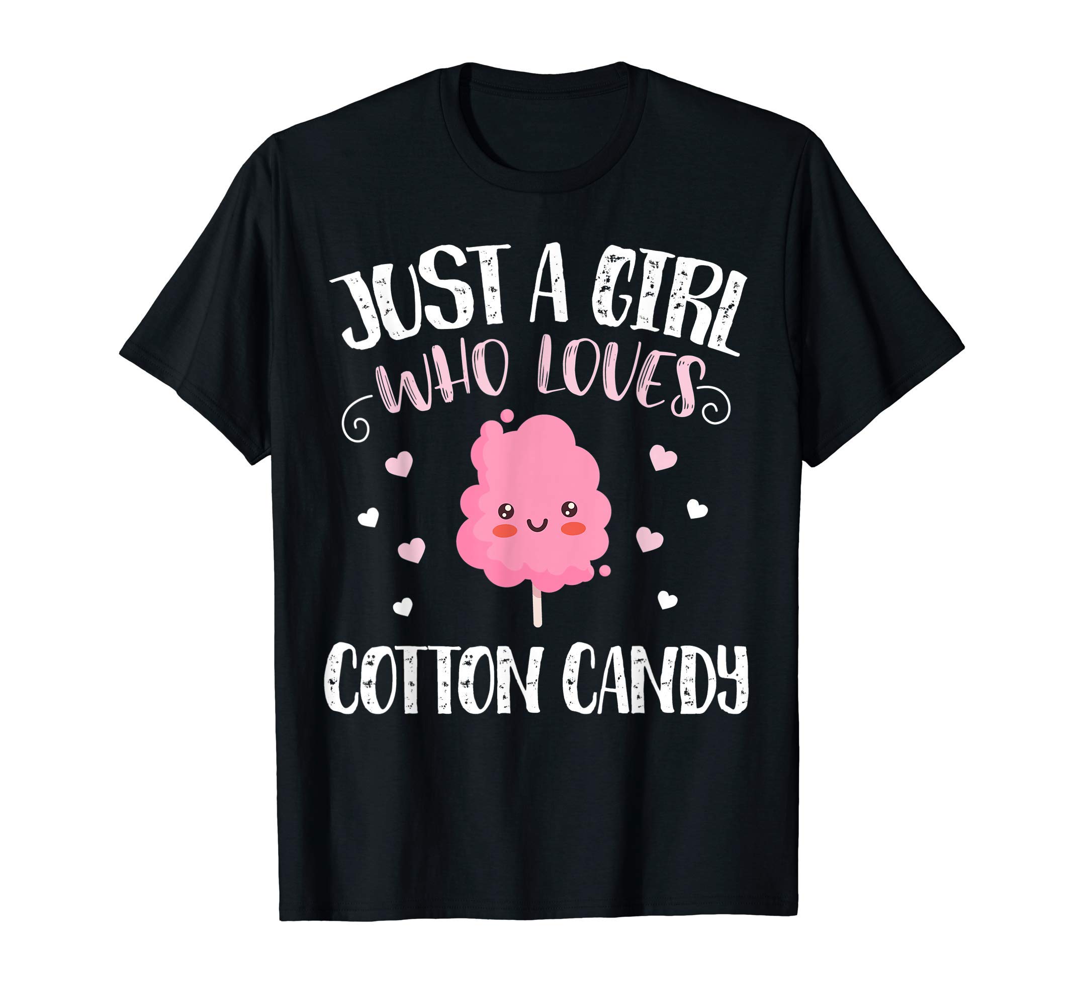 Funny Cotton Candy Designs for Girls and WomenJust A Girl Who Loves Cotton Candy - Funny Cotton Candy T-ShirtOEKO-TEX STANDARD 100