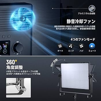 Amazon.co.jp: NEEWER AP150C 撮影用ライト RGB LEDビデオライト