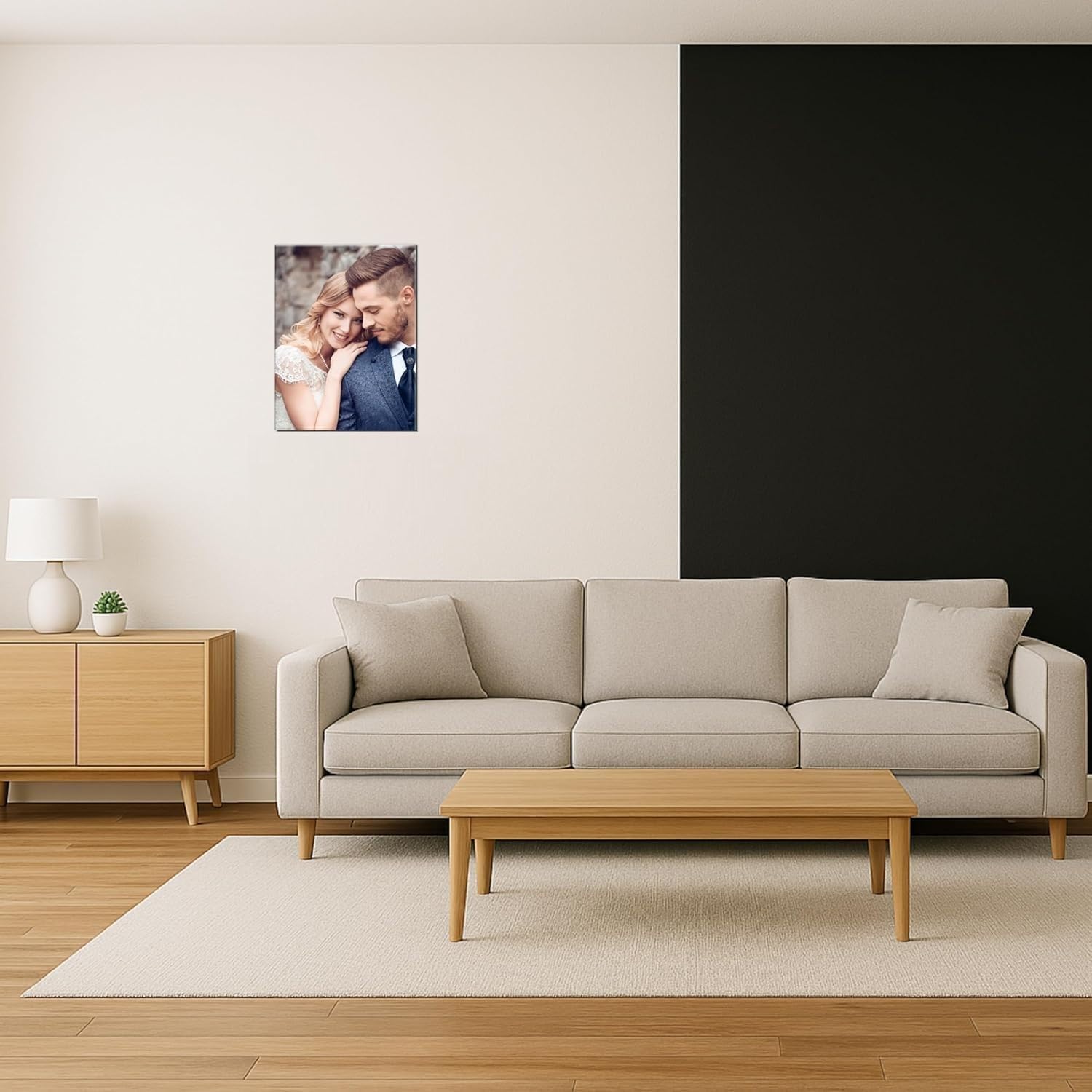 Woopers Quadro Personalizzato con Foto su Tela Canvas - Fotoquadro con