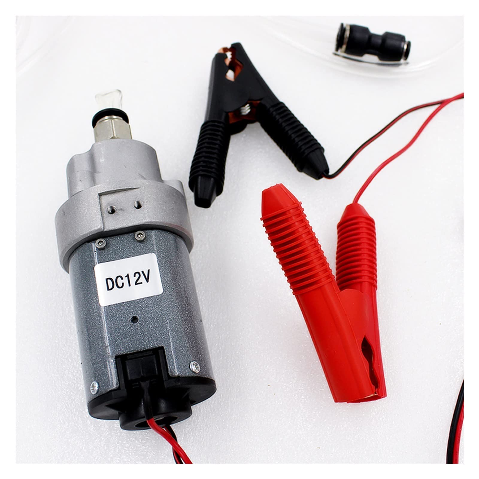 El conjunto completo DIY Mini DC bomba de aceite 12V bomba de aceite de transferencia de aceite Eficiencia y precisión