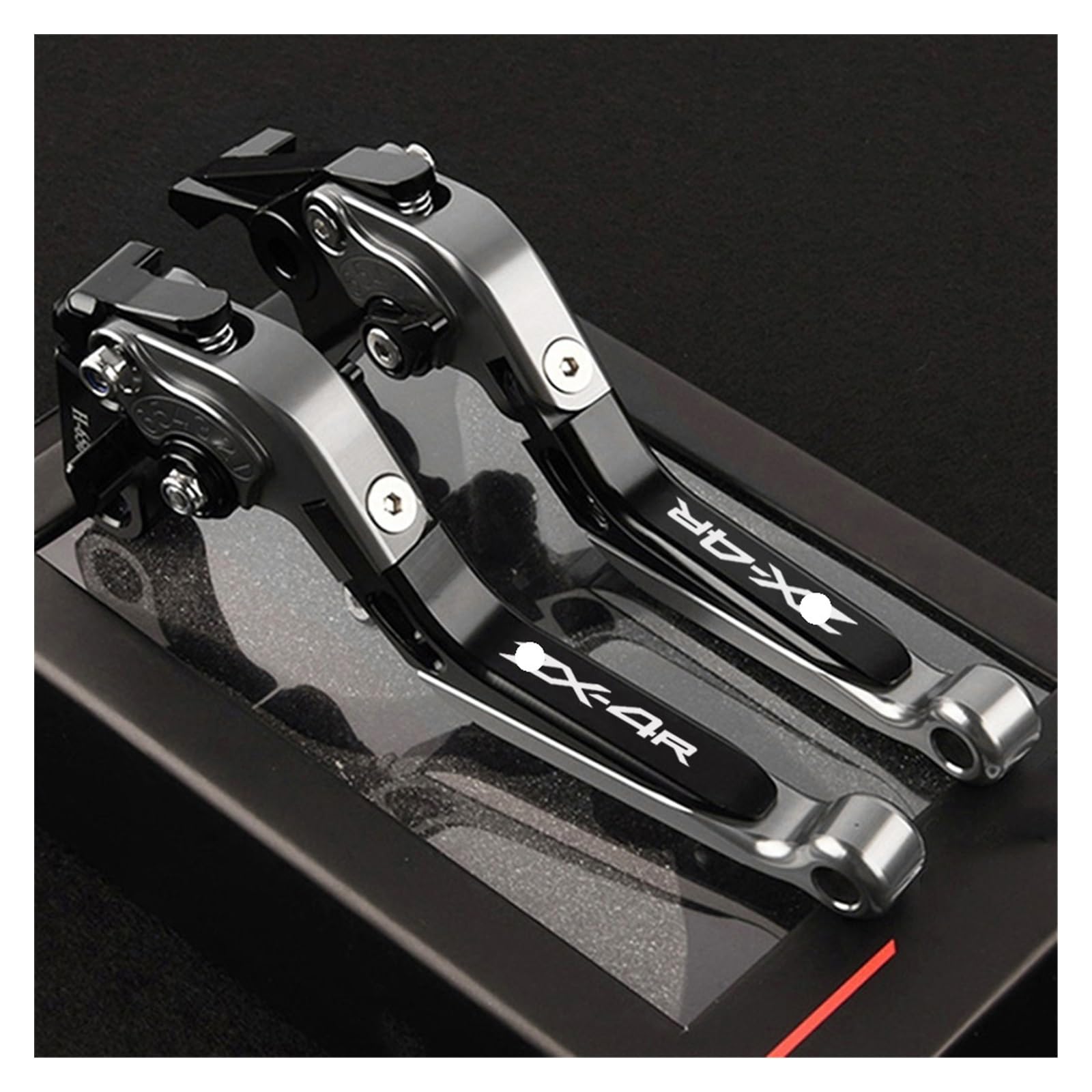 KTEBNWOSD for Kawa&saki ZX4R ZX4RR ZX25R ZX 4R 4RR 25R ZX-4R ZX-4RR ZX-25R CNC Motocycle Brake Clutch Lever Adjustable Folding Handle Brake Clutchs Levers