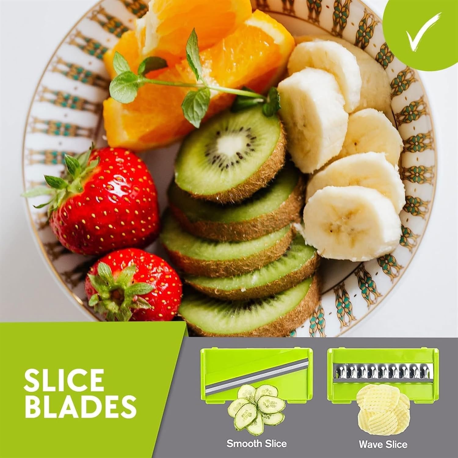 Mandoline Slicer Veggie Food Chopper Vegetable Cutter Tomato Carrot Grater Cheese French Onion Shredders Kitchen Tool