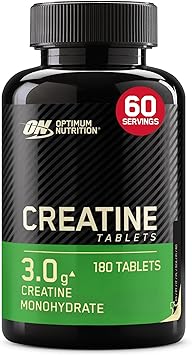 Optimum Nutrition Creatine Tablets, 180 Tablets, 60 Servings