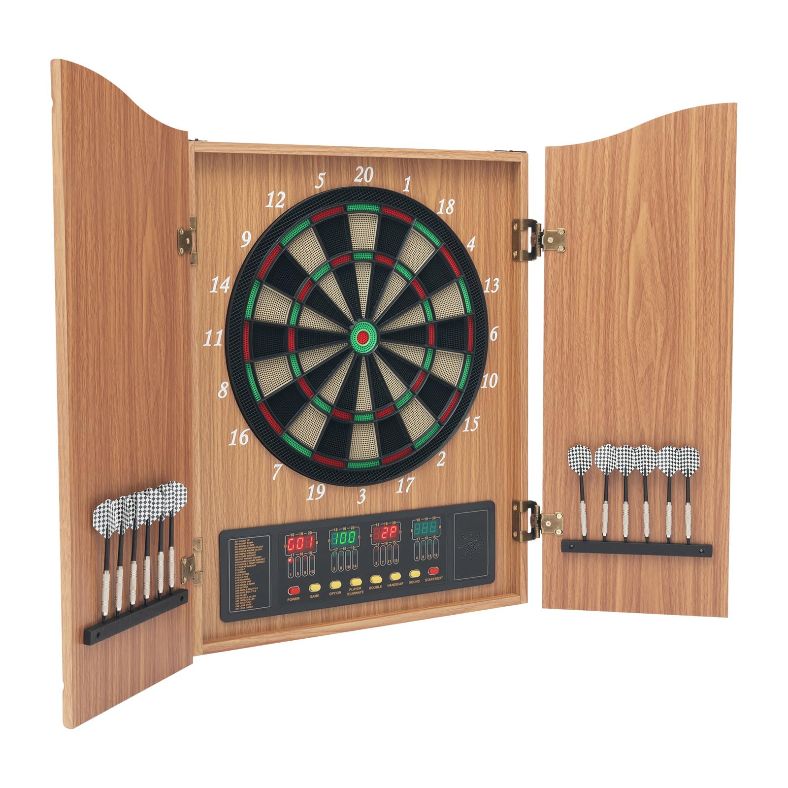 Electronic Dartboard Cabinet Dartboard with Up to 16 Players
