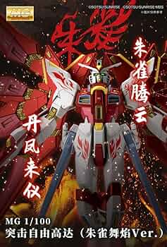 中国限定 MG 1/100 ストライクフリーダムガンダム 朱雀舞焔Ver. 71iHljmBVbL._AC_UF350,
