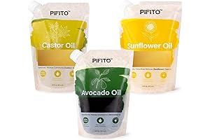 Soap Making Oils Sampler – Castor Oil, Avocado Oil, Sunflower Oil