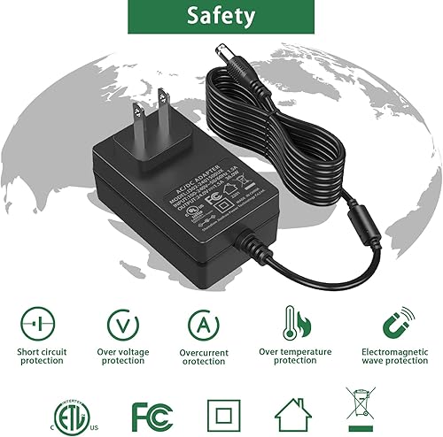 Miniatura 3 de Adaptador de corriente de 24V 1.5A 100V-240V a 24V 1.5A Adaptador de fuente de alimentación conmutada ACDC Fuente de alimentación de 24 V con 5