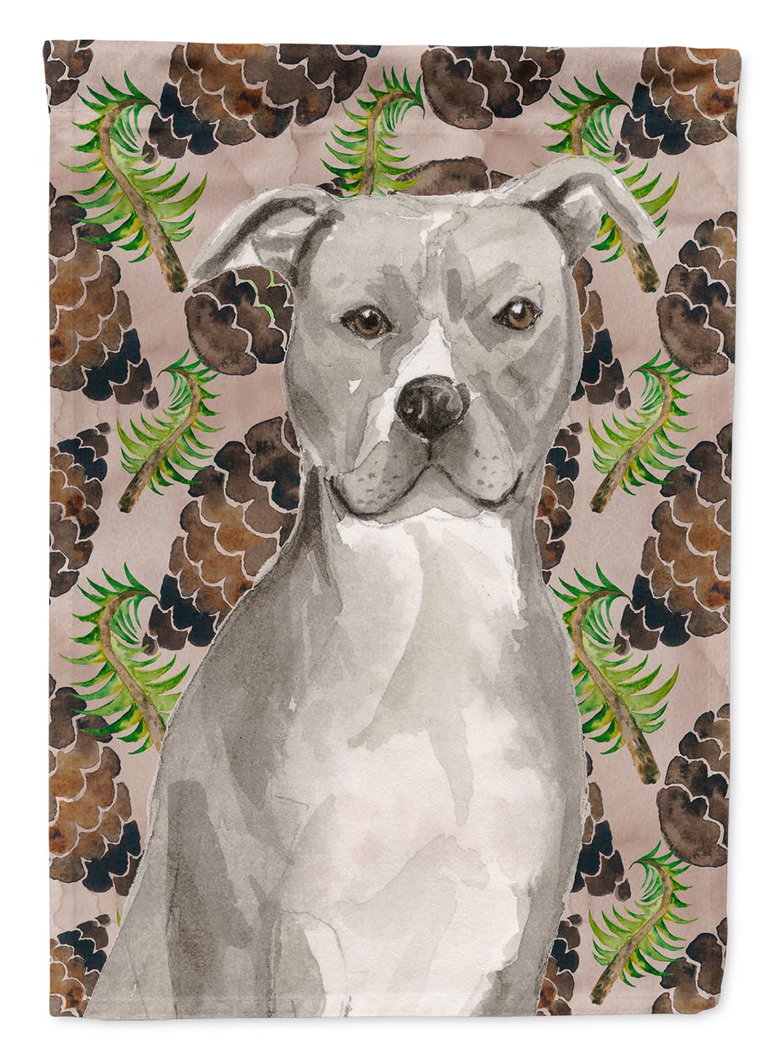 Staffordshire Bull Terrier drapeau jardin BB9570GF Caroline's Treasures