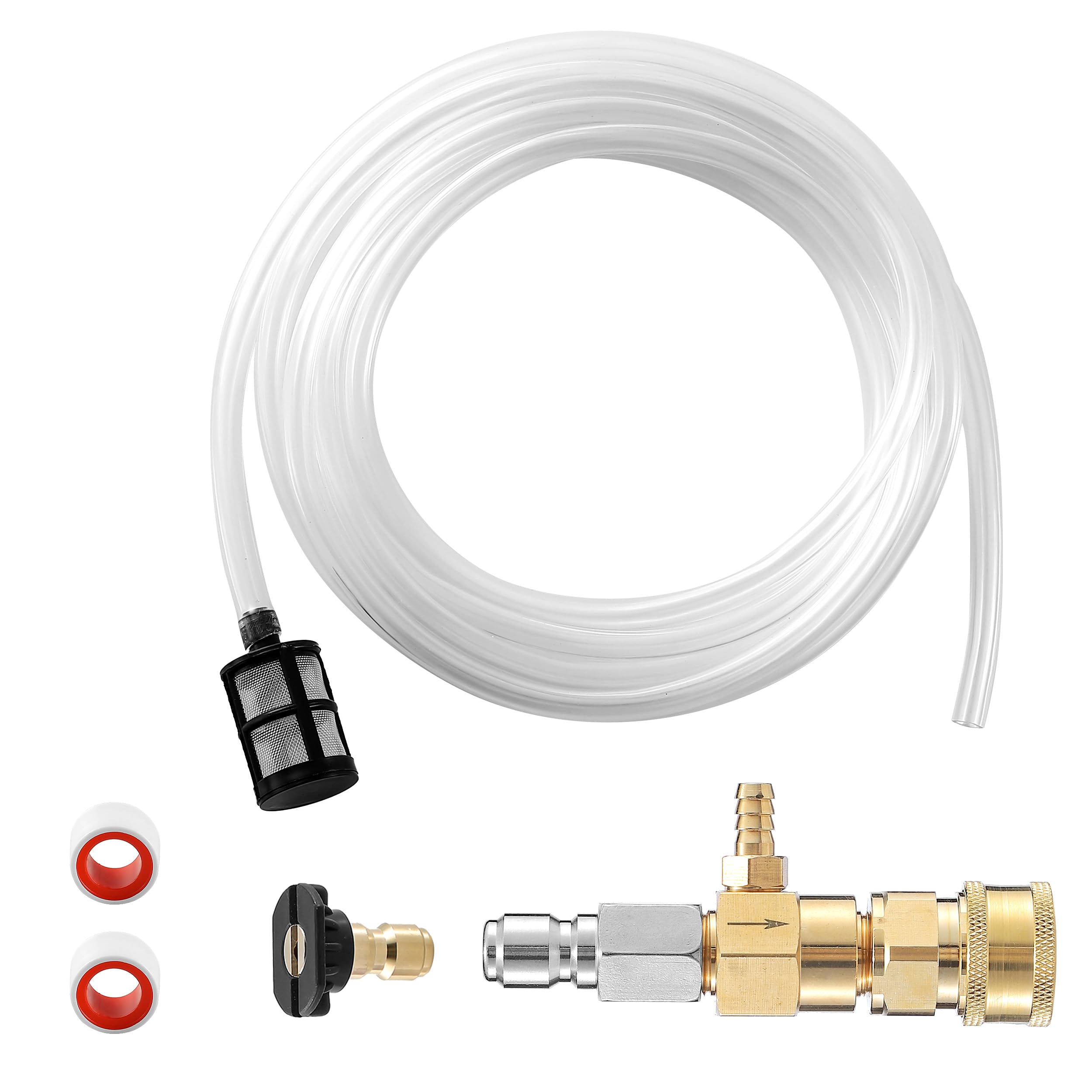 JOEJET Fixed Downstream Injector for Pressure Washer, 2-3 GPM