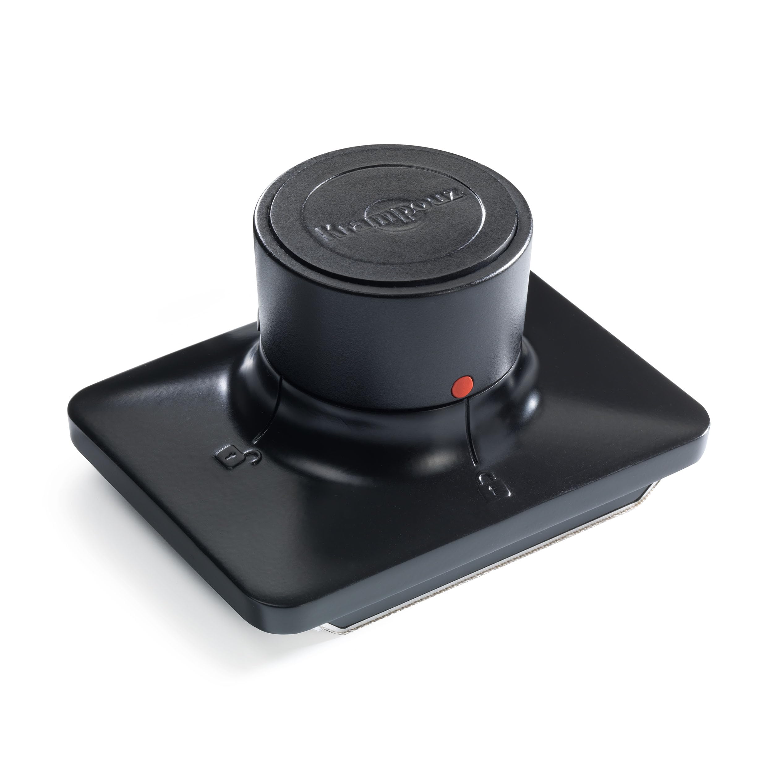 KRAMPOUZ - Tampón de limpieza Clean+ para crepera - Ideal para el curado, el engrasado y la limpieza de las placas de hierro fundido - Tampón recargable para máquina de crepes - Ref. ATE1