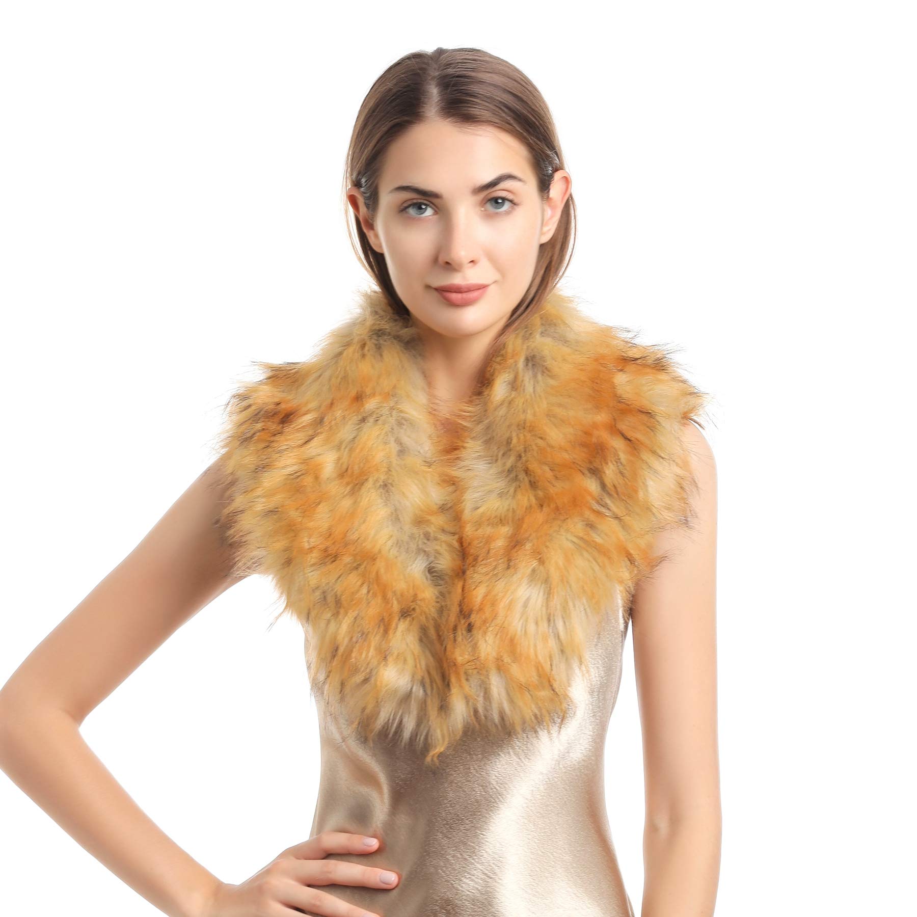 soul young para bufandas De piel de zorro falso de Mujeres de invierno