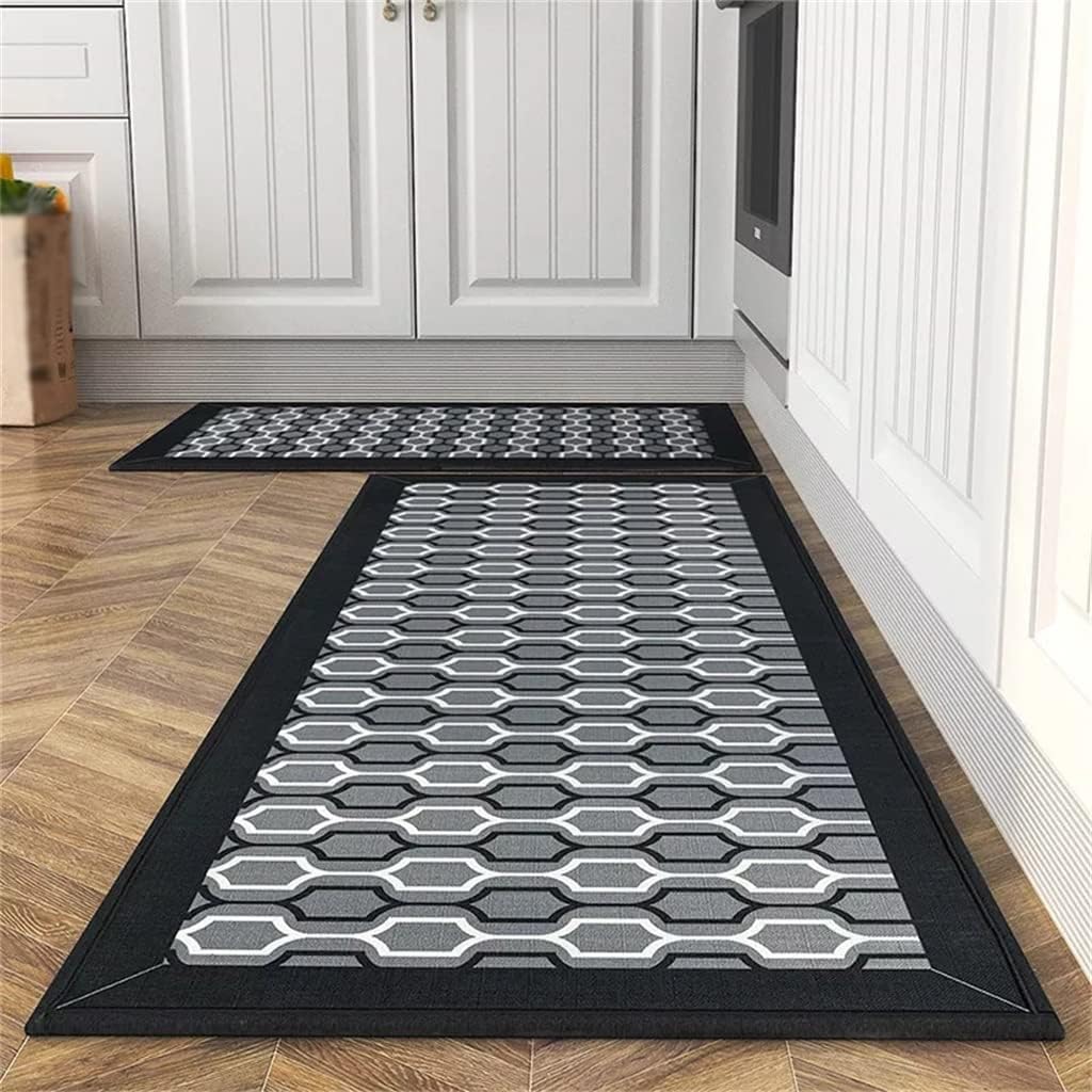 Imitation Hemp Kitchen Mat Home Decor Floor Rug Indoor Outdoor Rug Rug Salon Mat(E)