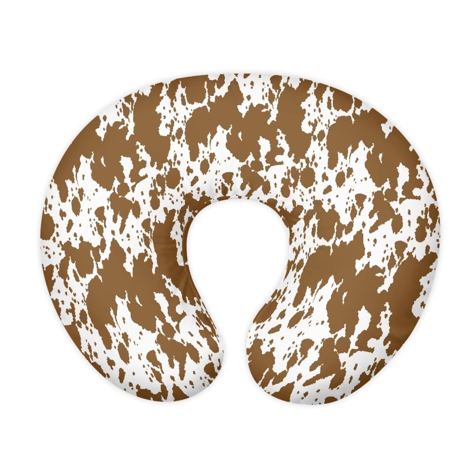 Jndtueit Bronze Cow Nursing Pillow Cover for Girls Boys Nursing Pillow Slipcover for Breastfeeding Moms,Easy to Care