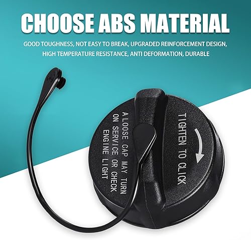 Miniatura 6 de jeseny Pack-1 Tapa de combustible para automóvil, tapa de llenado de tanque de combustible a prueba de fugas, 52030377AB 5278632AG, pieza de