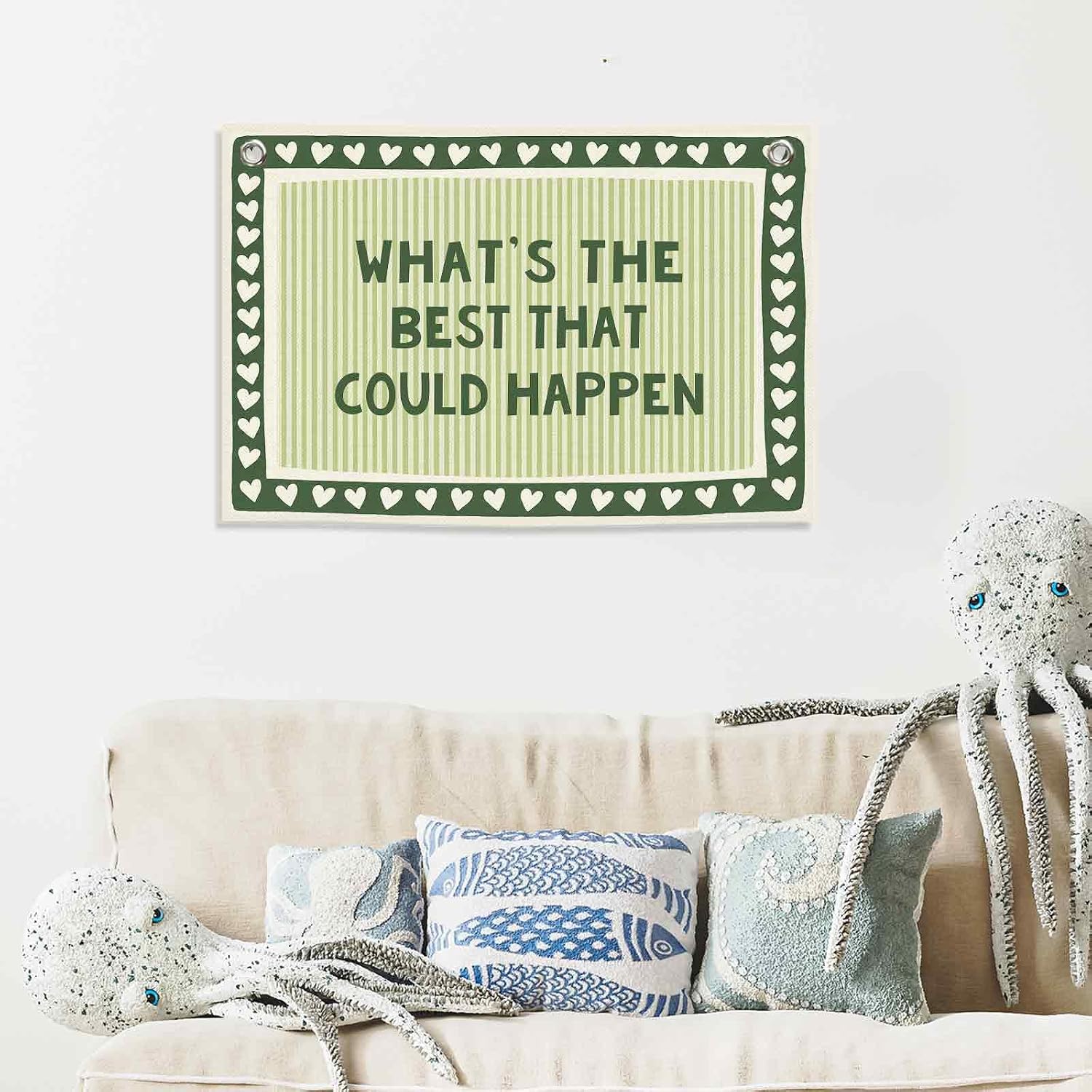 What's The Best That Could Happen Banner Kids Dorm Decor 20x30in image 4